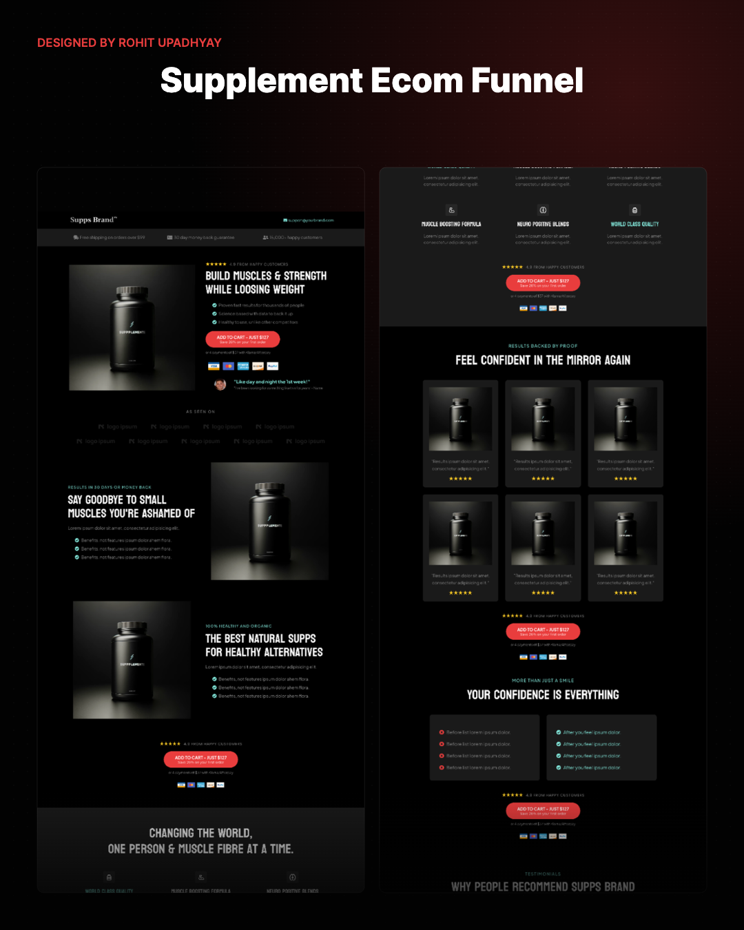 Supplement Ecom Funnel