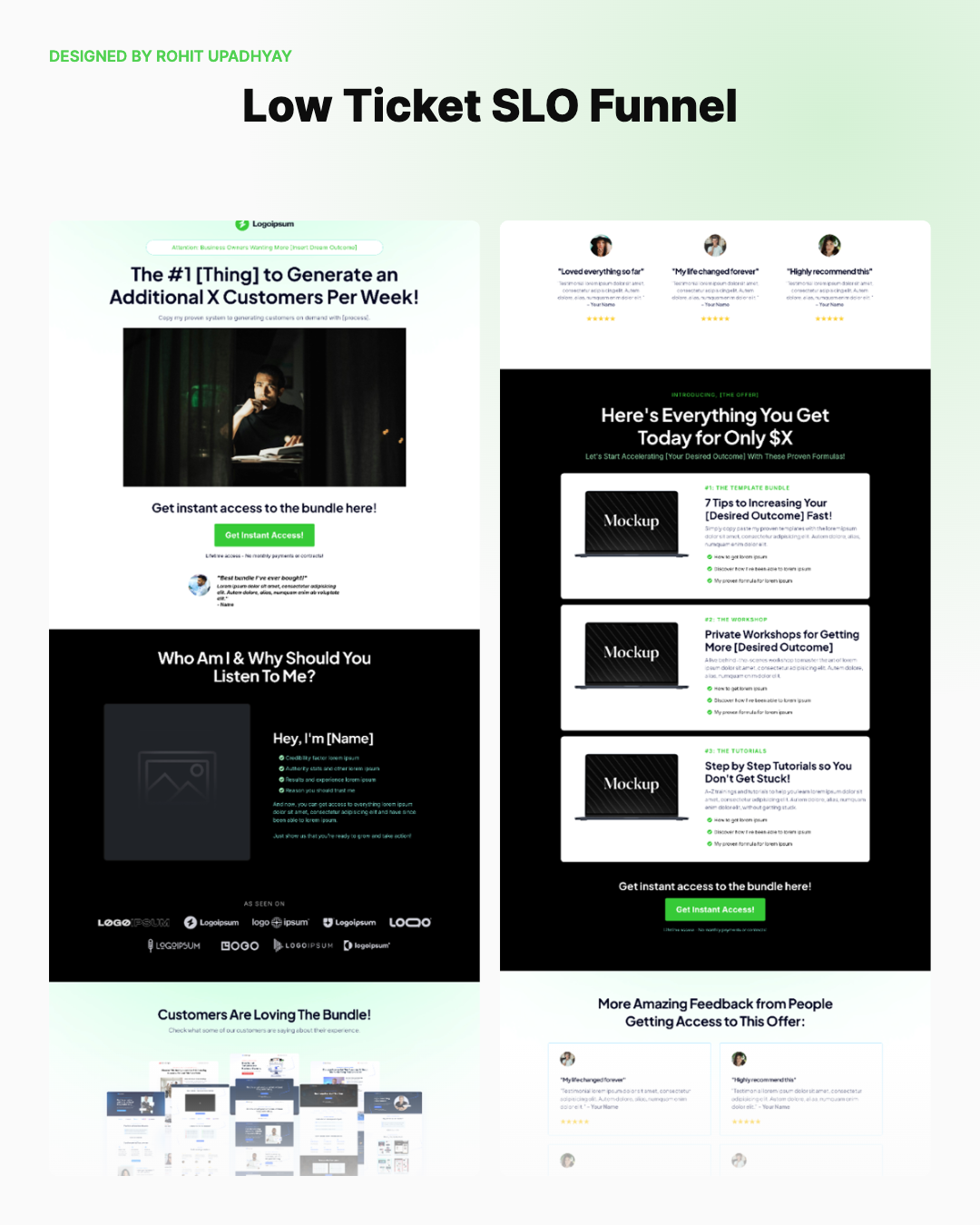 Low Ticket SLO Funnel