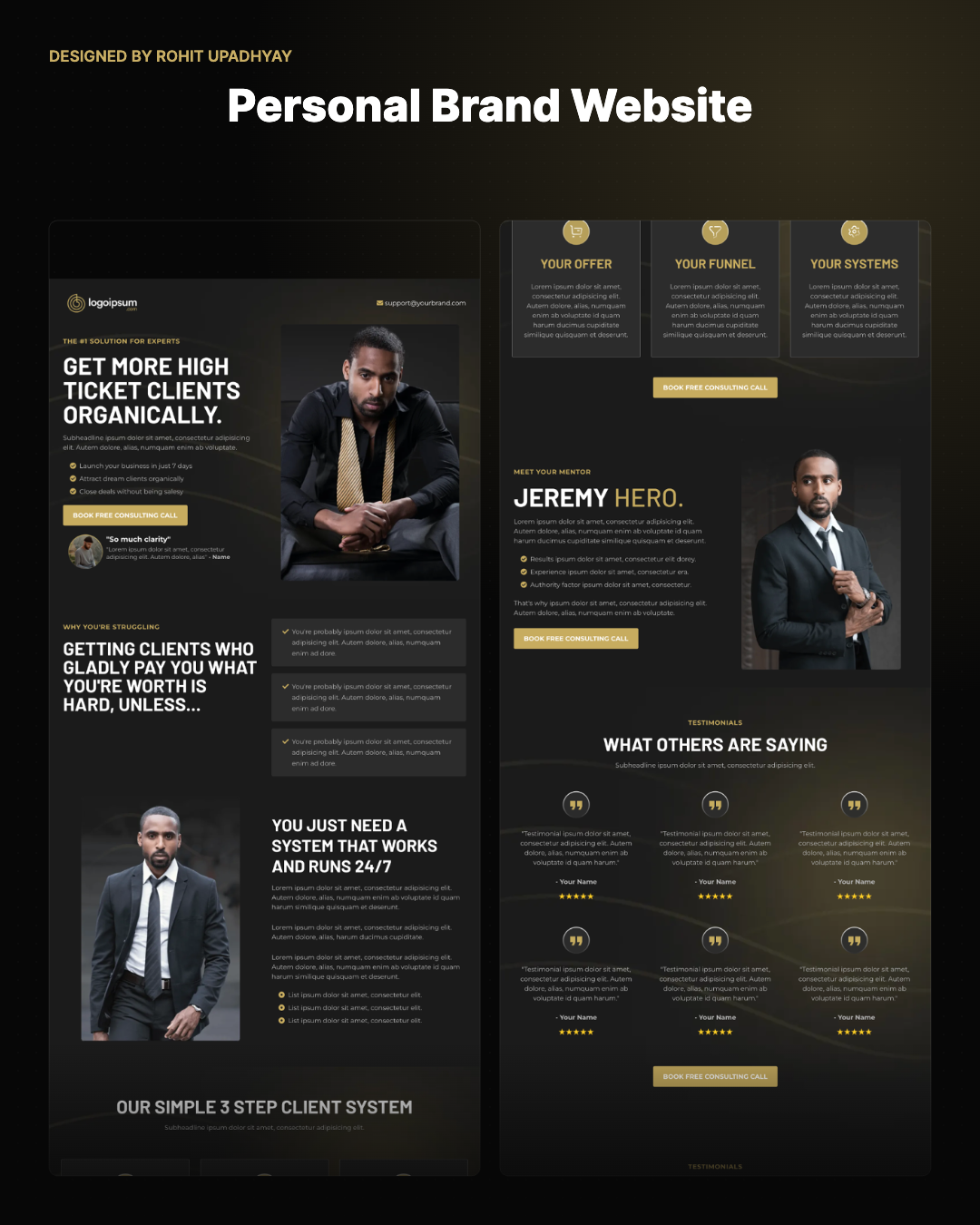 Personal Brand Website